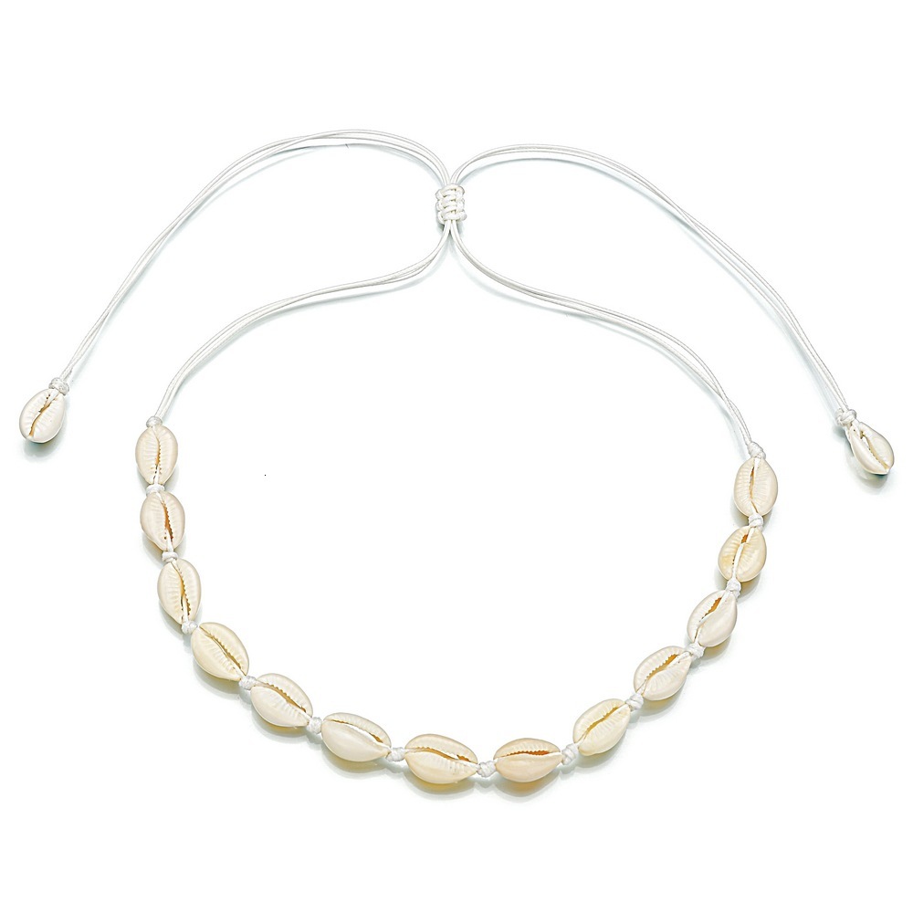 Shell Jewelry Accessories Posimi Second Wind Alloy Natural Shell Weave Clavicle Necklace
Shell Jewelry Accessories Posimi Second Wind Alloy Natural Shell Weave Clavicle Necklace