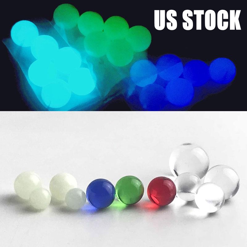 30 PCS 5mm 6mm 8mm Quartz Terp Dab Pearls Balls Luminous Glowing Blue Green Clear Quartz Pearl For Quartz Banger Nails Glass Bongs Dab Rigs
30 PCS 5mm 6mm 8mm Quartz Terp Dab Pearls Balls Luminous Glowing Blue Green Clear Quartz Pearl For Quartz Banger Nails Glass Bongs Dab Rigs