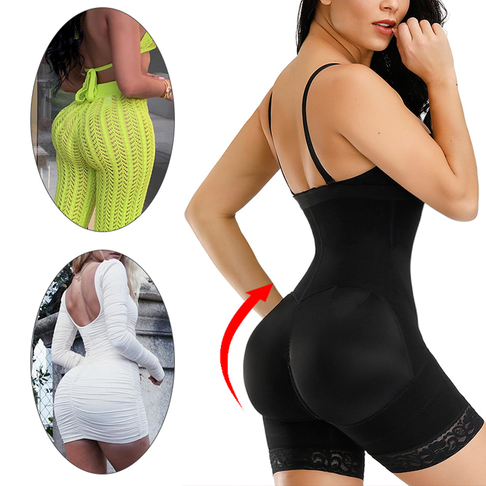 Lover-Beauty Full Body Shaper Tummy Control Shapewear Underbust Slimming Butt Lifter Control Panties Postpartum Body Girdle T200529