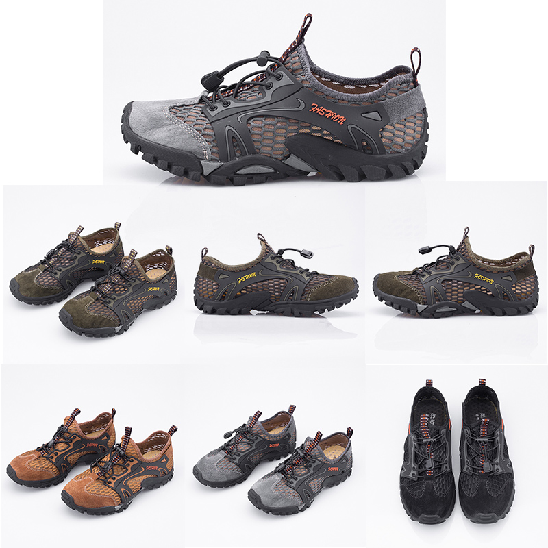Discount Sale Mesh Leather women mens designer Leisure Wading Outdoor shoes flat breathable sneakers Homemade brand Made in China
Discount Sale Mesh Leather women mens designer Leisure Wading Outdoor shoes flat breathable sneakers Homemade brand Made in China