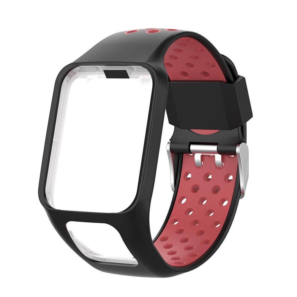 9 color TomTom Runner Spark 3 Replacement Silicon Breathable Band GPS Watch Accessories VS Fitbit Charge 2 Strap free shipping