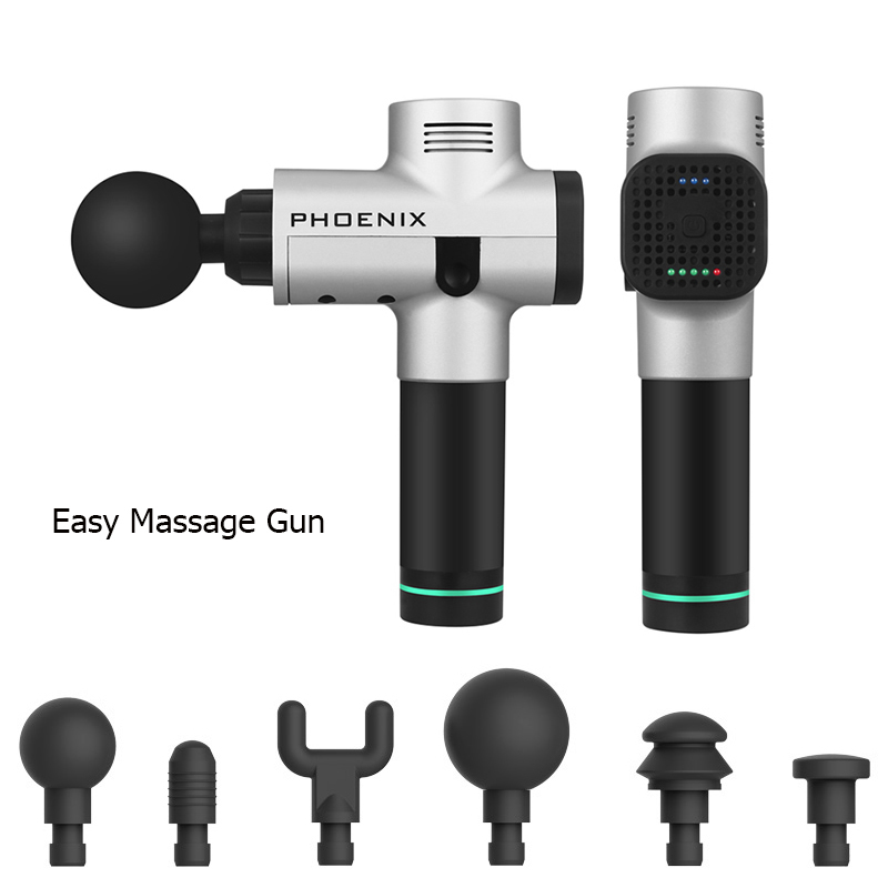 Deep Muscle Massager Tissue Massage Gun Muscle Pain Management After Training Exercising Body Relaxation Vibrating Pain Relief S19812