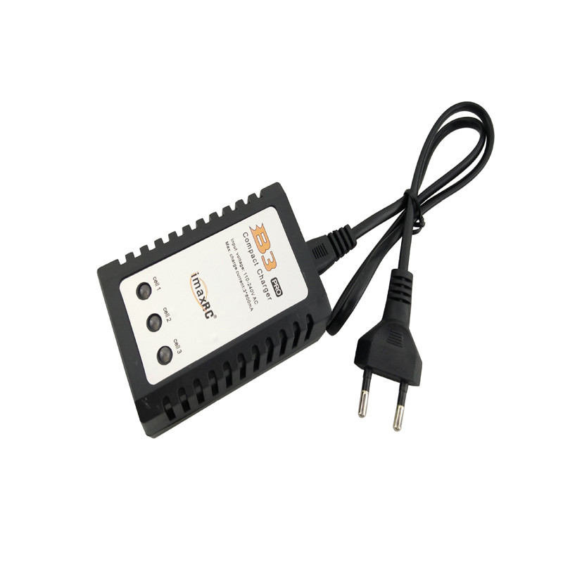 10W B3 Balancer Charger AC 110V-240V Input LED Display 2S 3S 7 4V 11 1V Lipo Battery Charging Unites US Pg or Euro Pg297f