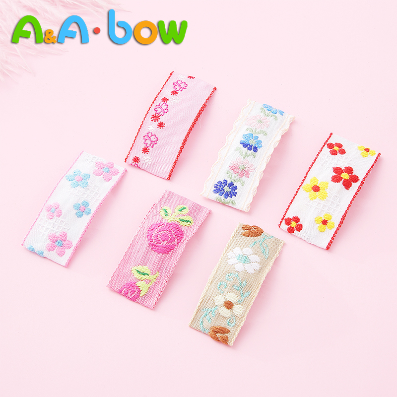1pcs Candy color Hairpins For Girls Cotton Floral Embroidery Hair Clip Girl BB Barrette Strip shape Baby Hair Accessories, A2nsnsfb-9746-8
1pcs Candy color Hairpins For Girls Cotton Floral Embroidery Hair Clip Girl BB Barrette Strip shape Baby Hair Accessories, A2nsnsfb-9746-8