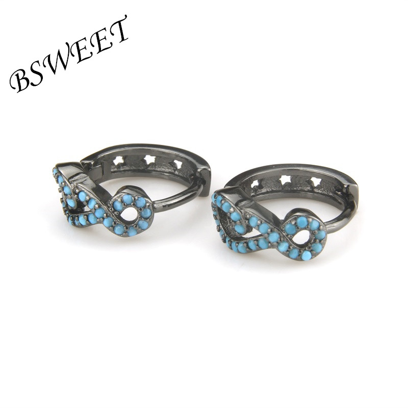 Charm BSWEET Black Copper Blue 25 Stone Musical Character Shape Ring Earrings Women Fashion Party Simple Exquisite Jewelry 
Charm BSWEET Black Copper Blue 25 Stone Musical Character Shape Ring Earrings Women Fashion Party Simple Exquisite Jewelry
