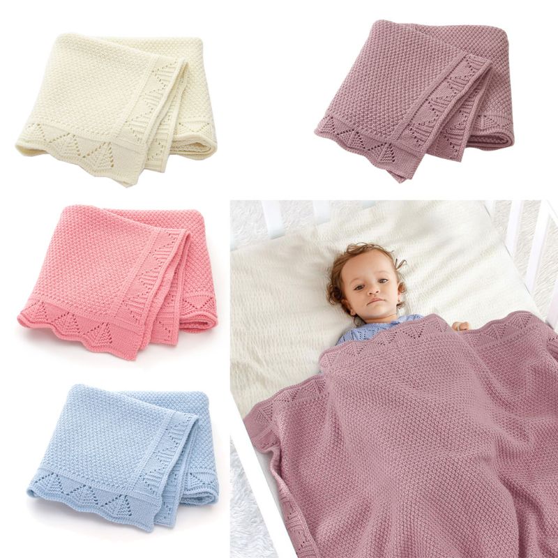 Baby Blankets Knitted Newborn Soft Warm Swaddle Wrap Sleep Sacks 100*80cm Kids Bath Towels Children Outdoor Stroller Accessories, Blue
Baby Blankets Knitted Newborn Soft Warm Swaddle Wrap Sleep Sacks 100*80cm Kids Bath Towels Children Outdoor Stroller Accessories, Blue
