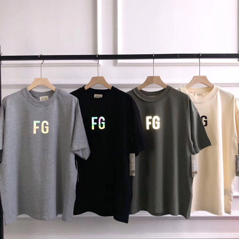 2020 Europe Hip Hop Cool Fear of God FOG FG 3M Reflective T Shirt Skateboard Cool TShirt Men Women USA Size Cotton Short Sleeve Tee, White;black
2020 Europe Hip Hop Cool Fear of God FOG FG 3M Reflective T Shirt Skateboard Cool TShirt Men Women USA Size Cotton Short Sleeve Tee, White;black