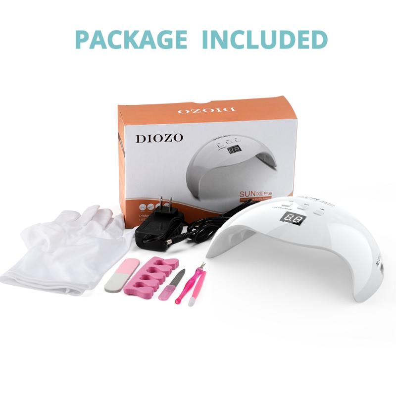 LED Nail Lamp Dryer With 21 Pcs Leds SUN X9plus 48W UV Lamp For Manicure 3 Timer Auto Sensor Manicure For Gel Nail Polish