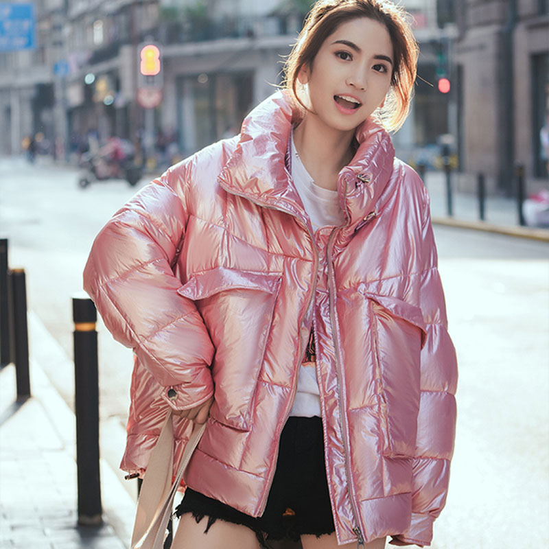 New Elegant Winter Women Jackets Down Cotton Padded Coats Casual thick Warm Stand Collar Loose Padded Parkas Waterproof Q61, Silver
New Elegant Winter Women Jackets Down Cotton Padded Coats Casual thick Warm Stand Collar Loose Padded Parkas Waterproof Q61, Silver