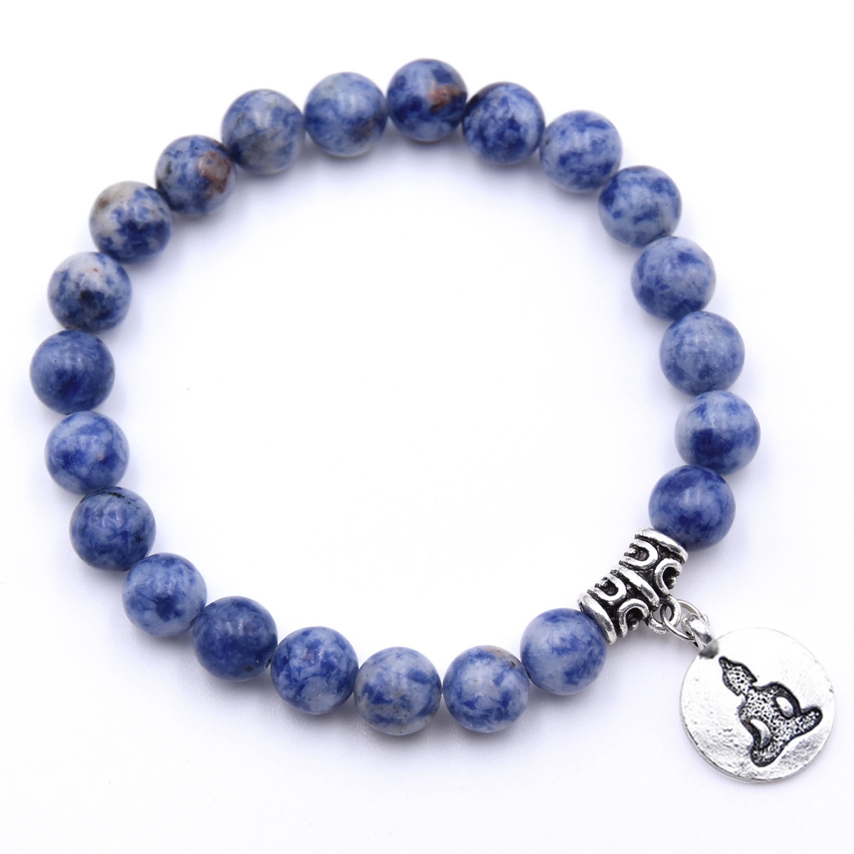 Real Lava Rock Bracelet Ladies Essential Oil Aromatherapy Ideal Stress and Anxiety Buddha Bracelet Meditation Yoga Jewelry