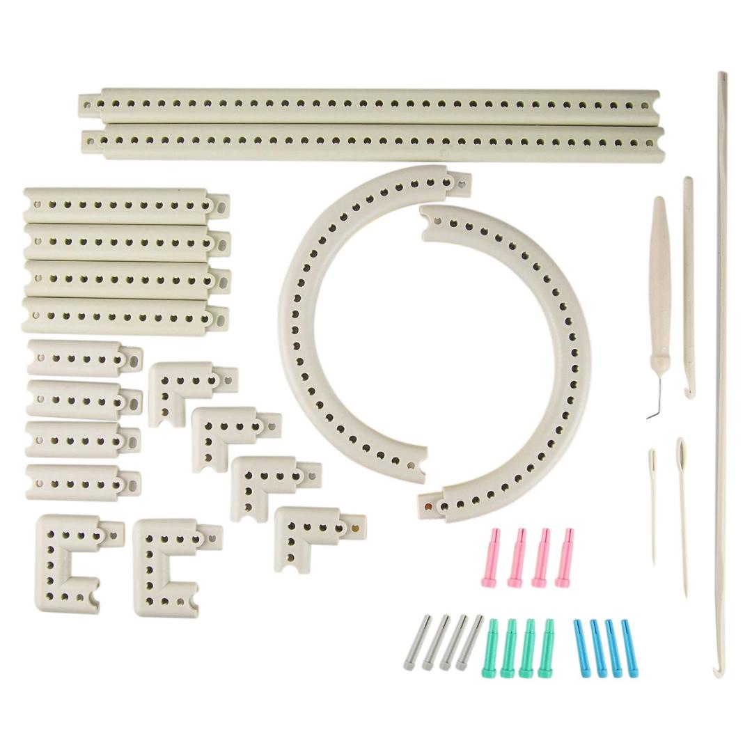ABKM Hot Multi-function Craft Yarn 5000-100 Knitting Board Knit Weave Loom Kit DIY Tool
ABKM Hot Multi-function Craft Yarn 5000-100 Knitting Board Knit Weave Loom Kit DIY Tool