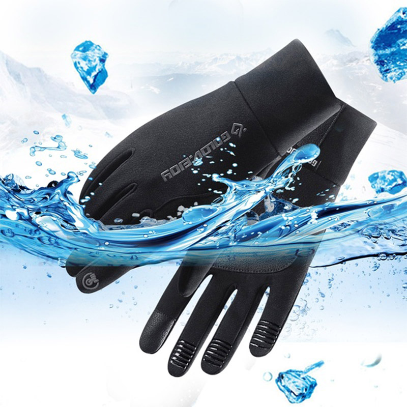 2020 Antiskid Men Winter Thermal Outdoor Sports Motorcycle Waterproof Windproof Touch Screen Gloves Cycling Skiing Racing