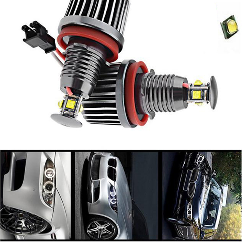 CAR 40W H8 HID White Canbus Error Free LED Angel Eye Halo Light For E91 E92 E92 E93