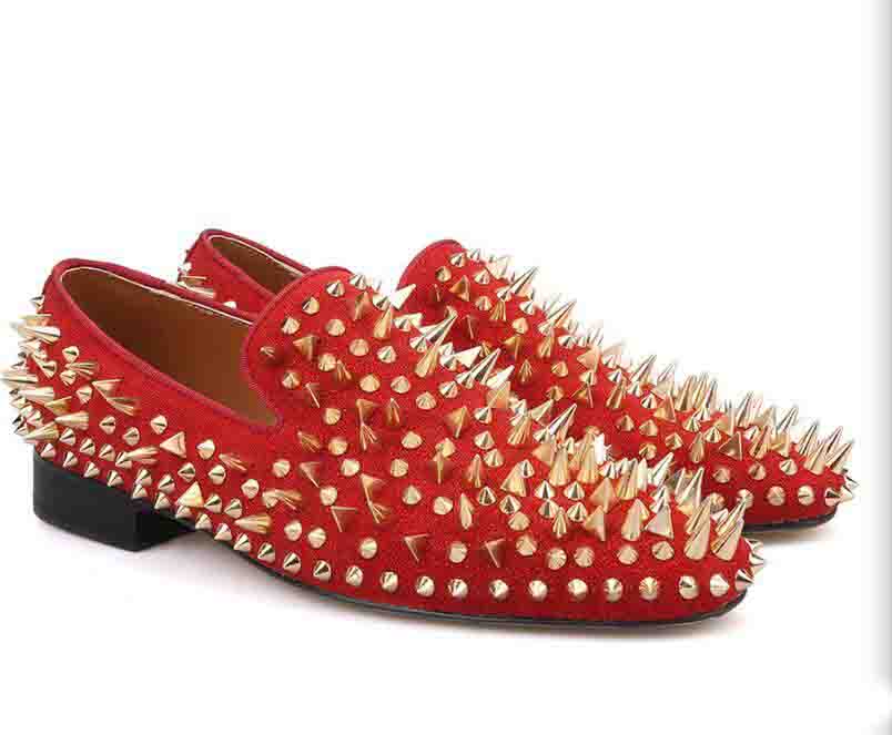 Mens Red Sole Shoes Oxfords Luxury Gentleman Red Bottom Dandelion Pik Pik Spikes Loafers Men Casual Party,Dress Slip On EU38-46
Mens Red Sole Shoes Oxfords Luxury Gentleman Red Bottom Dandelion Pik Pik Spikes Loafers Men Casual Party,Dress Slip On EU38-46