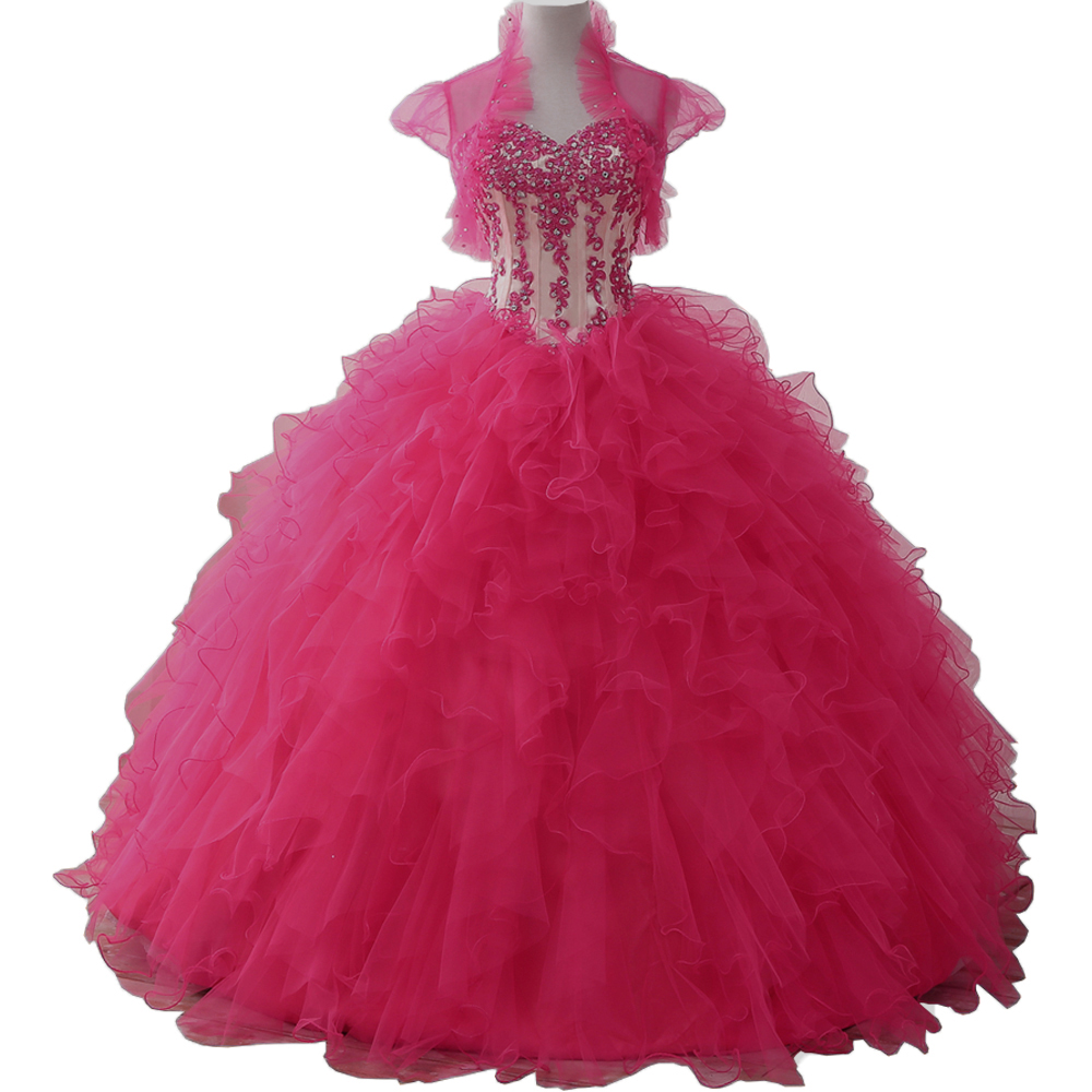 vestidos de 15 años Ball Gown Prom Dresses Tulle Ruffle Tiered Quinceanera Dresses with Bolero Jacket Sweet 16 Dresses Debutante Gown, Navy
vestidos de 15 años Ball Gown Prom Dresses Tulle Ruffle Tiered Quinceanera Dresses with Bolero Jacket Sweet 16 Dresses Debutante Gown, Navy
