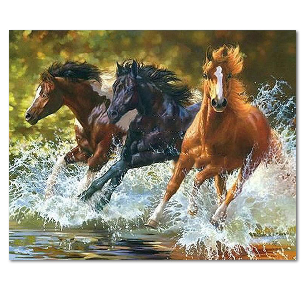 Paintings Acrylic Pigment White Horse Canvas Blooming Flower Animals Cat Wolf DIY Digital Oil Painting By Numbers Picture
Paintings Acrylic Pigment White Horse Canvas Blooming Flower Animals Cat Wolf DIY Digital Oil Painting By Numbers Picture