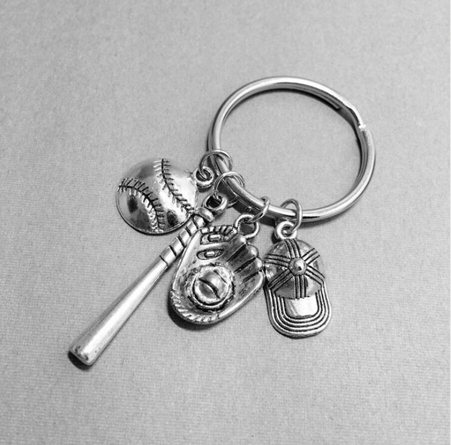 Fashion Jewellery European and American Baseball key chain softball baseball player baseball visor Charm Pendant Keychain Jewelry 463
Fashion Jewellery European and American Baseball key chain softball baseball player baseball visor Charm Pendant Keychain Jewelry 463