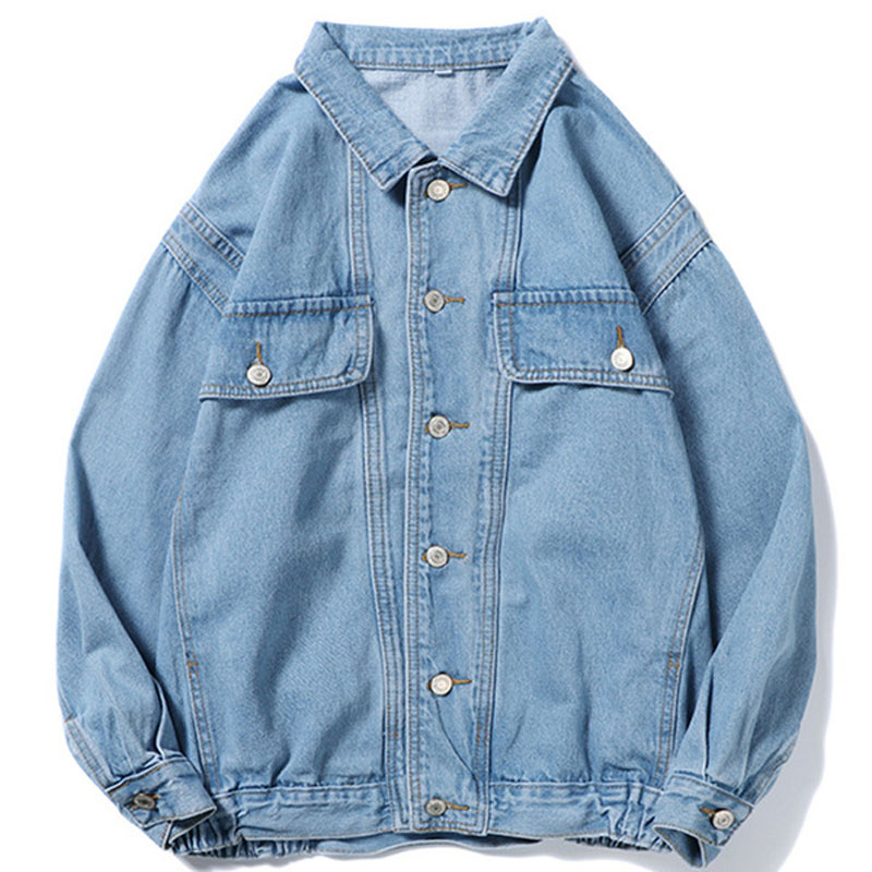 Fashion 2019 streetwear Korean style students Cowboy jacket hombre men' denim jacket loose casual jaqueta masculino, Blue
Fashion 2019 streetwear Korean style students Cowboy jacket hombre men' denim jacket loose casual jaqueta masculino, Blue