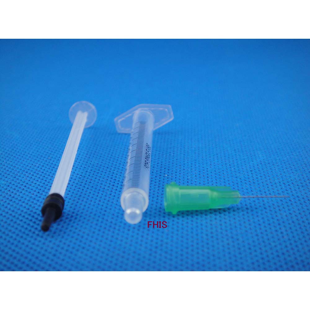 Wholesale 1ml/1cc Syringe Needle +34G 0.5 Inches Dispensing Needles Free Giving 100pcs Black hat Pack of 100