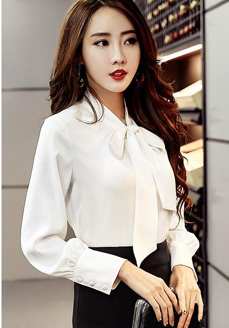 2020 Women' Blouses Shirts womens clothing high end White shirt new boutique women' quality professional ol bow Chiffon Made in China
2020 Women' Blouses Shirts womens clothing high end White shirt new boutique women' quality professional ol bow Chiffon Made in China