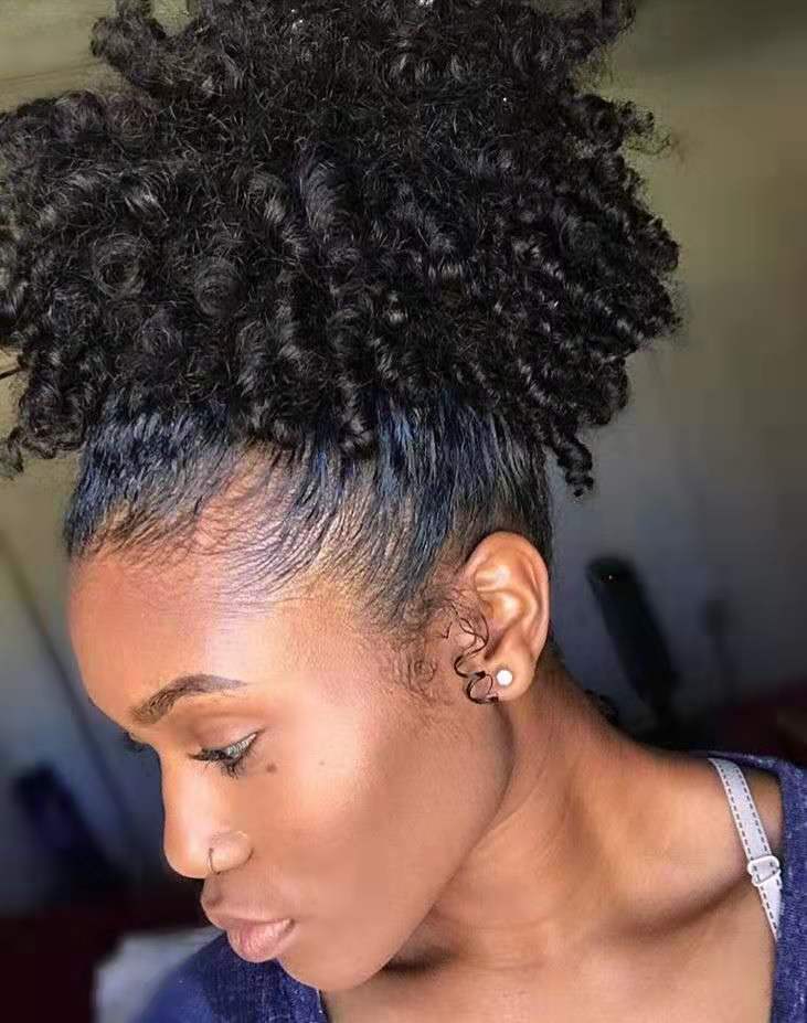 Women ponytail Hair Extensions Afro Kinky Curly Hair Ponytail Hairpiece Drawstring Ponytails Pieces Buns Peruca 140g for black women #1
Women ponytail Hair Extensions Afro Kinky Curly Hair Ponytail Hairpiece Drawstring Ponytails Pieces Buns Peruca 140g for black women #1