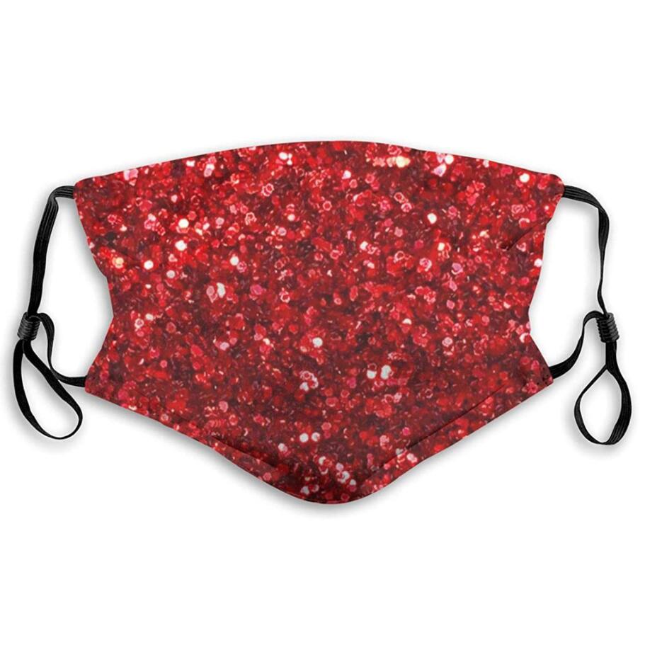 3D Printing Sequin Print Face Mask Breathable Mouth Masks Anti Dust Washable Reusable Protective Face mask cover without filter
3D Printing Sequin Print Face Mask Breathable Mouth Masks Anti Dust Washable Reusable Protective Face mask cover without filter