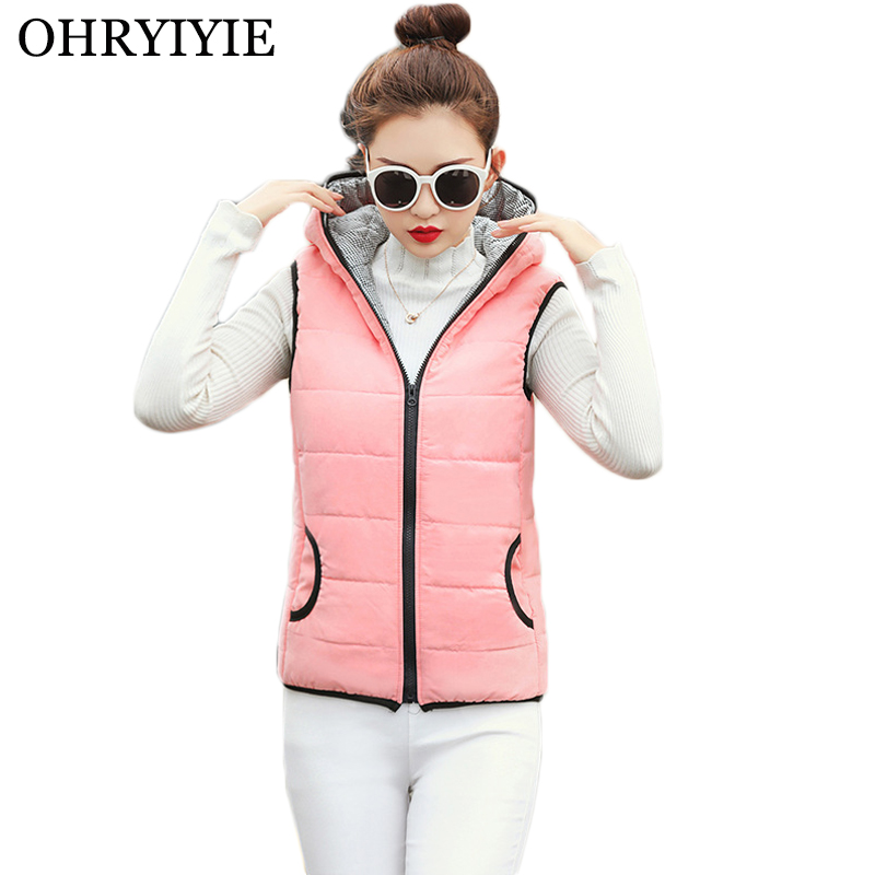 OHRYIYIE New Arrival Casual Warm Vest Women Waistcoat 2019 Autumn Winter Sleeveless Jackets Female Hooded Vests colete feminino, Black
OHRYIYIE New Arrival Casual Warm Vest Women Waistcoat 2019 Autumn Winter Sleeveless Jackets Female Hooded Vests colete feminino, Black