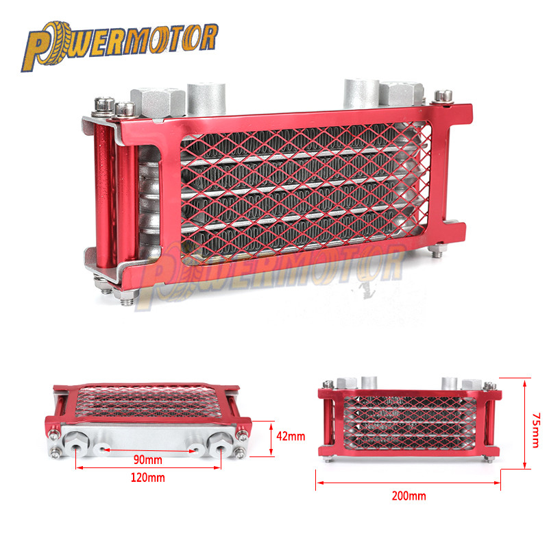Motorcycle Engine Oil Cooler Radiator For Loncin Zongshen Lifan Shineray Kayo Yinxiang Bosuer Xmoto 125CC 140CC Dirt Pit Bike
Motorcycle Engine Oil Cooler Radiator For Loncin Zongshen Lifan Shineray Kayo Yinxiang Bosuer Xmoto 125CC 140CC Dirt Pit Bike