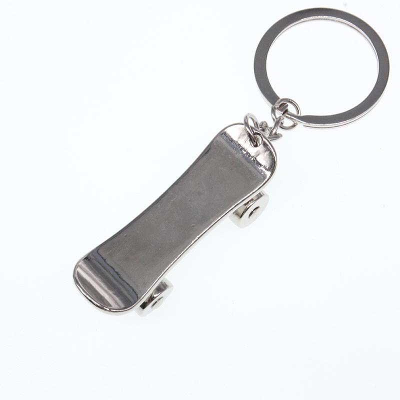 wholesale custom stainless steel 3d car shaped metal keychain 925 sterling silver cool mens keyrings jewelry