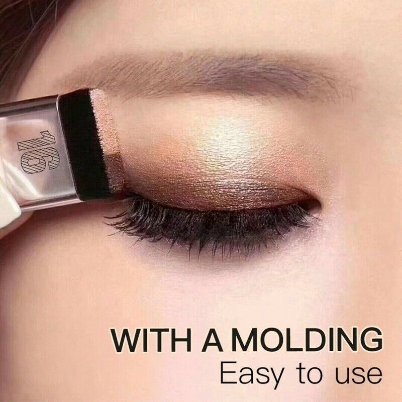 Makeup 3 Seconds Eyeshadow Makeup Double Layer Colored Gradation Cosmetic Brush-image