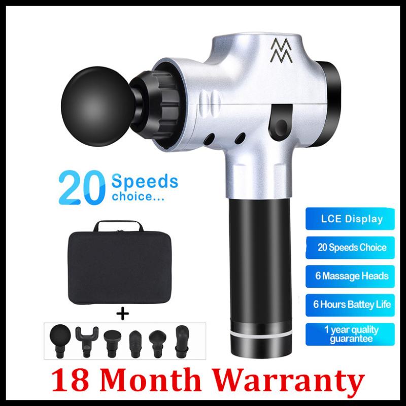 18 Month Warranty) 2020 20 Gear Speed Body Muscle Massage Gun Fascia Gun Sport Therapy Massager Body Masage and Relaxation
18 Month Warranty) 2020 20 Gear Speed Body Muscle Massage Gun Fascia Gun Sport Therapy Massager Body Masage and Relaxation