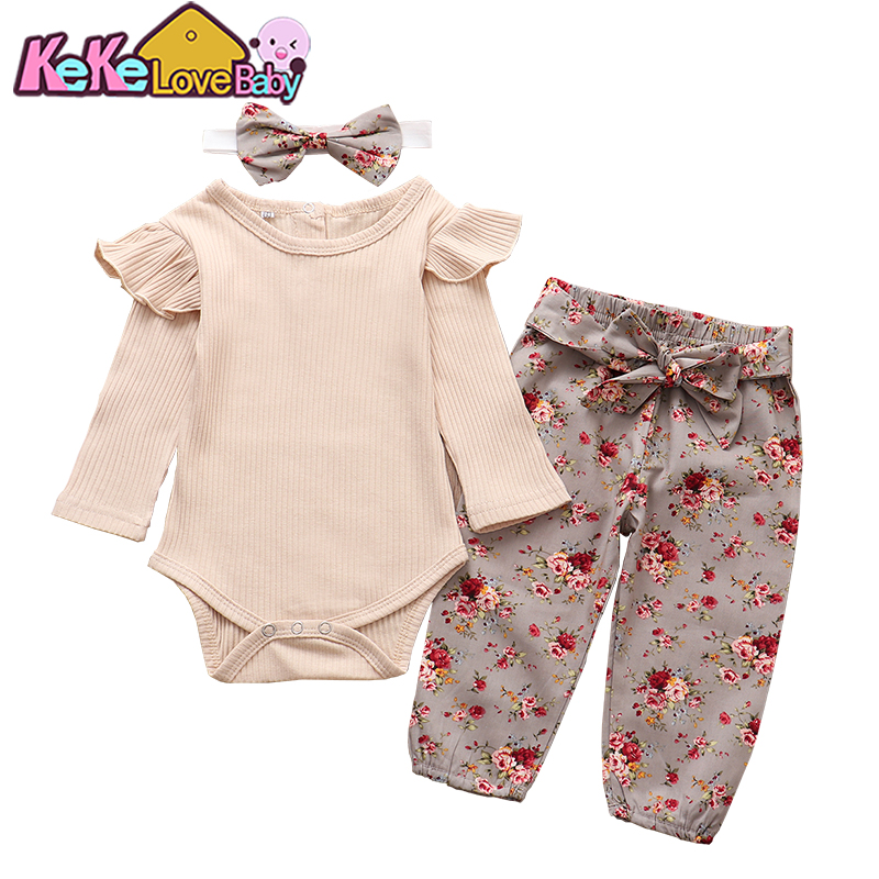 Newborn Infant Baby Girl Clothes Sets Fashion Khaki Knitted Romper Flower Print Pants Headband Ruffle 3Pcs Outfit Girls Clothing, Yellow
Newborn Infant Baby Girl Clothes Sets Fashion Khaki Knitted Romper Flower Print Pants Headband Ruffle 3Pcs Outfit Girls Clothing, Yellow