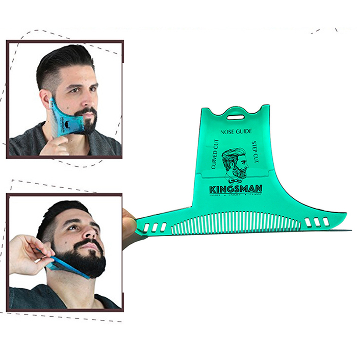 New Beard Shaping Styling Template Beard Comb Men Shaving Tools ABS Comb for Hair Trim Template Combs
New Beard Shaping Styling Template Beard Comb Men Shaving Tools ABS Comb for Hair Trim Template Combs