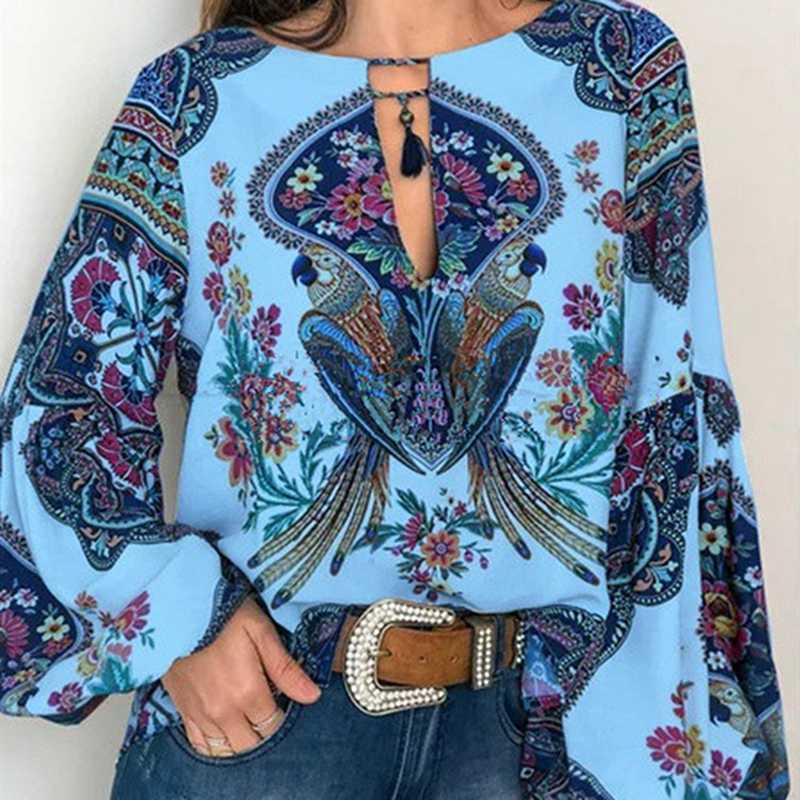 Spring Fashion Women's Shirt Print Boho Lantern Sleeve Shirt Casual Loose Chinese Style Hollow Out Tassel Vintage Top Female, White
Spring Fashion Women's Shirt Print Boho Lantern Sleeve Shirt Casual Loose Chinese Style Hollow Out Tassel Vintage Top Female, White
