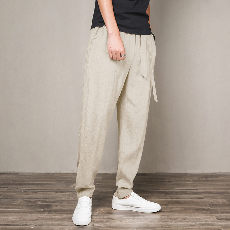 New Harem Pants Men Casual Sweatpants Elastic Waist Plus Size Brand Clothing linen Mens Joggers Pants Hip Hop Trousers
New Harem Pants Men Casual Sweatpants Elastic Waist Plus Size Brand Clothing linen Mens Joggers Pants Hip Hop Trousers