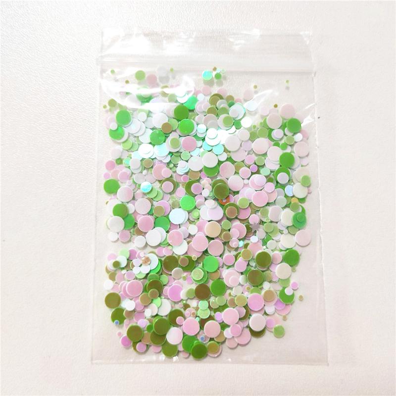1 Bag Round Sequins Mixed Nail Art Glitter Ultrathin Tips UV Gel 3D Nail Decoration Manicure DIY Shiny Accessories Blue Green
1 Bag Round Sequins Mixed Nail Art Glitter Ultrathin Tips UV Gel 3D Nail Decoration Manicure DIY Shiny Accessories Blue Green