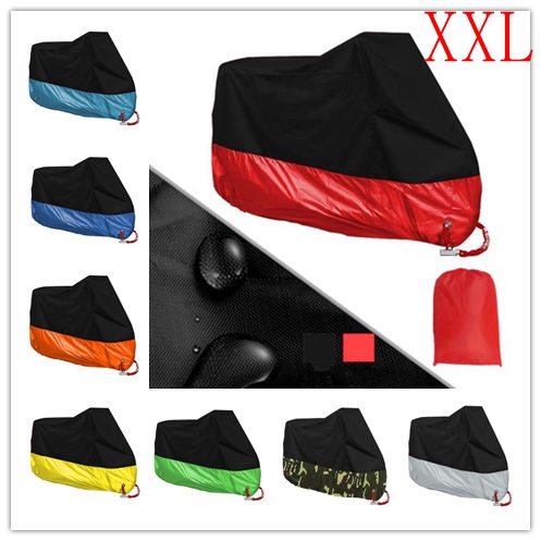 XXL 190T Portable Universal Motorcycle Cover UV Protector Waterproof Rain Dustproof Anti-theft Motor Scooter Covers MBA_
XXL 190T Portable Universal Motorcycle Cover UV Protector Waterproof Rain Dustproof Anti-theft Motor Scooter Covers MBA_