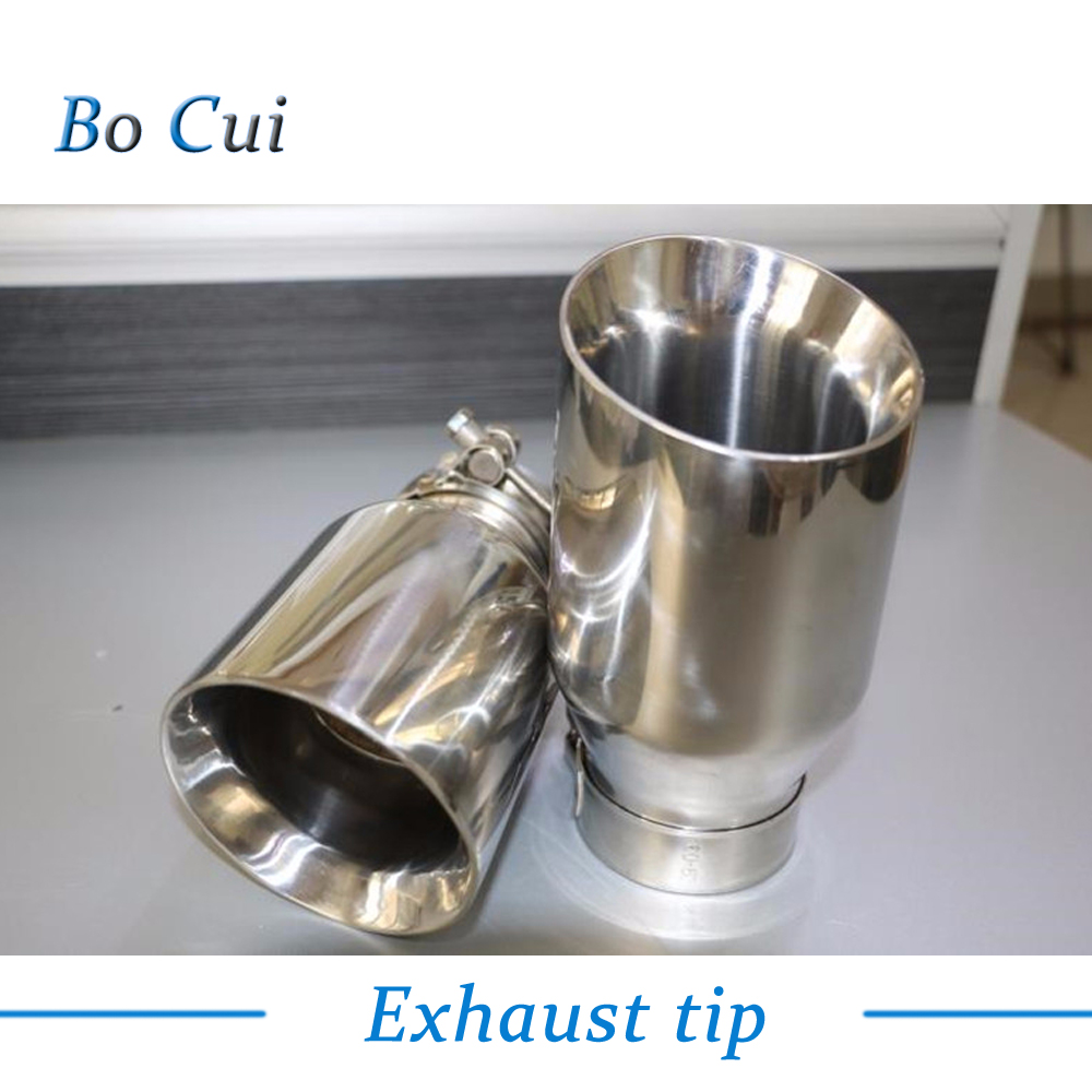 Newest Style stainless steel universal exhaust system end pipe+car exhaust tip 1 piece
Newest Style stainless steel universal exhaust system end pipe+car exhaust tip 1 piece