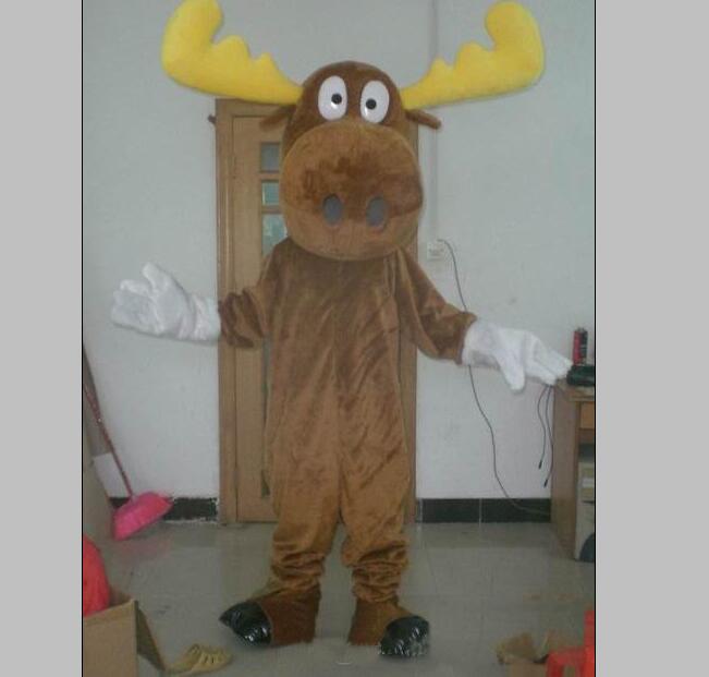 2020 Discount factory sale the head brown moose mascot costume for Chrismtas for adult to wear, As picture
2020 Discount factory sale the head brown moose mascot costume for Chrismtas for adult to wear, As picture