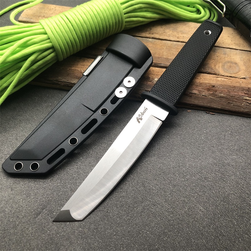 New Arrival Cold Steel 17T KOBUN Survival Stright knife Tanto Point Satin Blade Utility Fixed Blade Knife Hunting Tools Free shipping
New Arrival Cold Steel 17T KOBUN Survival Stright knife Tanto Point Satin Blade Utility Fixed Blade Knife Hunting Tools Free shipping
