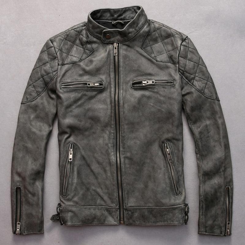 new arrivals 2020 David Beckham same stye real men vintage cowskin fashion motorcycle jacket male leather coats, Black
new arrivals 2020 David Beckham same stye real men vintage cowskin fashion motorcycle jacket male leather coats, Black