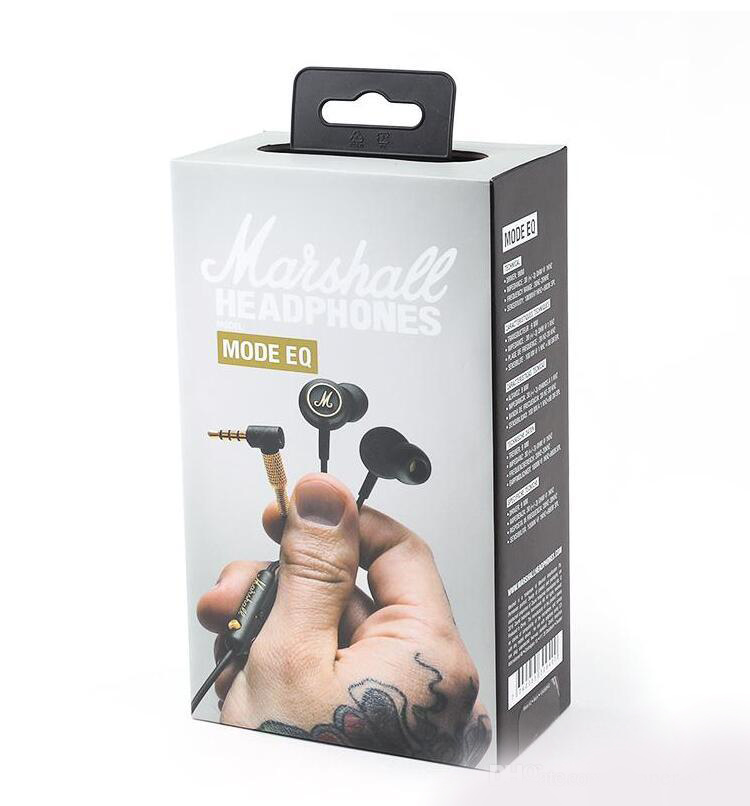 Mode EQ in-Ear Headphones with mic HiFi ear buds headphones universal for mobile phones Free shipping