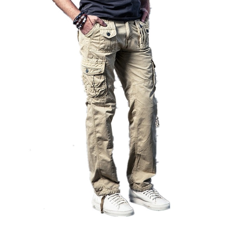 Dropshipping Men Overalls Long Trousers Plus Size 29-40 High Quality Cotton Men's Army Pants Multi-Pockets Cargo Pants, Khaki
Dropshipping Men Overalls Long Trousers Plus Size 29-40 High Quality Cotton Men's Army Pants Multi-Pockets Cargo Pants, Khaki
