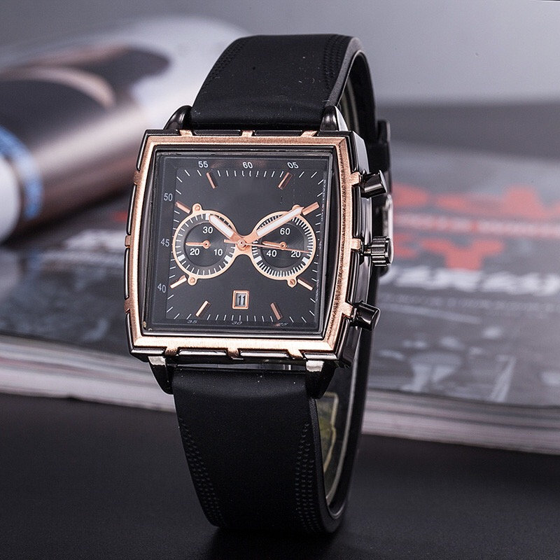 Men's Watch Men's Chronograph Monaco Quartz Sports Stainless Steel VK Leather Strap New Quartz Watch Watch Loifs, Slivery;brown
Men's Watch Men's Chronograph Monaco Quartz Sports Stainless Steel VK Leather Strap New Quartz Watch Watch Loifs, Slivery;brown
