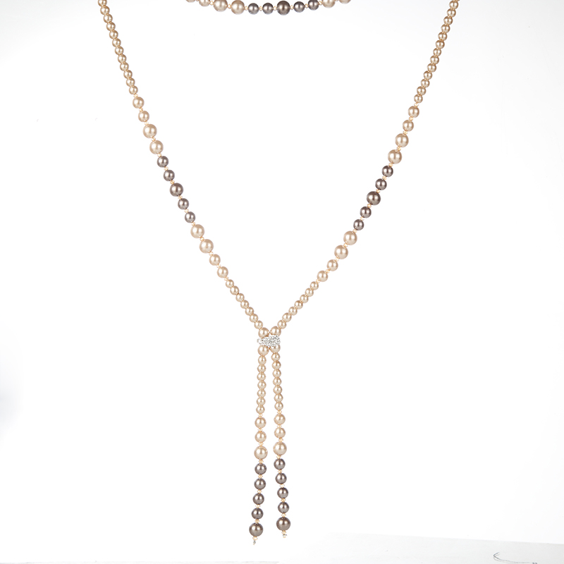 Wholesale-luxury designer classic vintage style elegant long tassel pearl crystasl chain sweater statement necklace for woman white gold
Wholesale-luxury designer classic vintage style elegant long tassel pearl crystasl chain sweater statement necklace for woman white gold