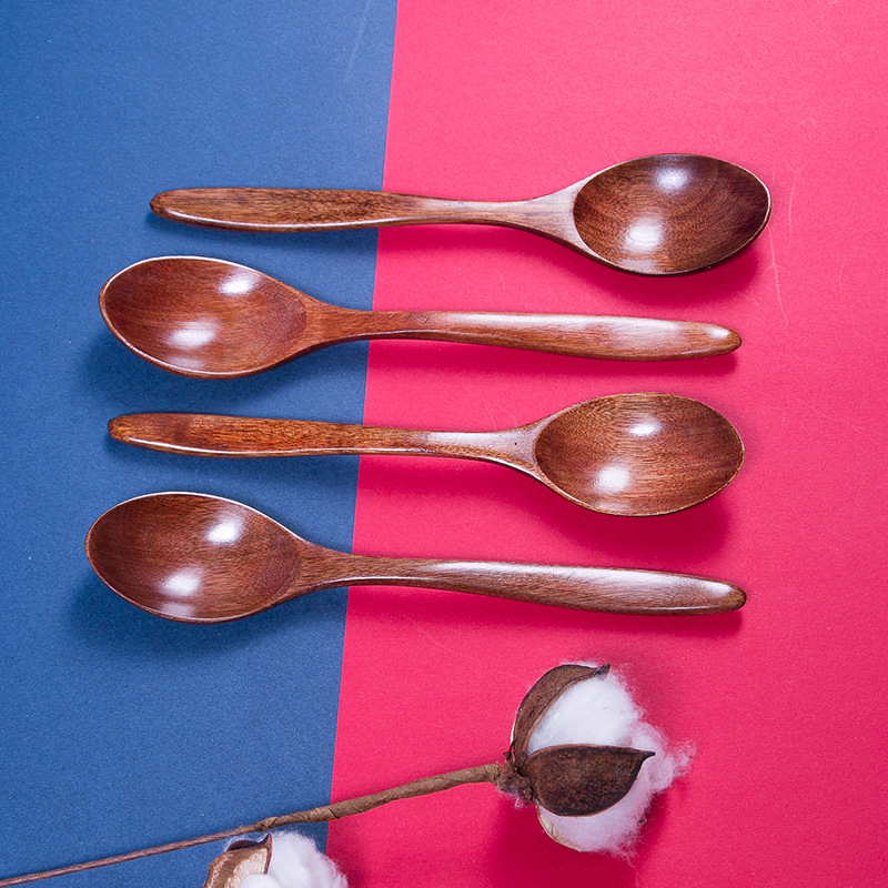 Natural wooden spoon tea scoop rice food eating reusable honey stir retro wood bamboo soup feeding porridge
Natural wooden spoon tea scoop rice food eating reusable honey stir retro wood bamboo soup feeding porridge