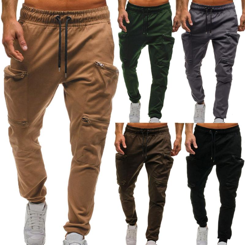 Fashion new Men's Pants Drawstring Classic Joggers Pants Zipper Pockets Sport Sweat Men Trouser male streetwear sweatpants, Army green
Fashion new Men's Pants Drawstring Classic Joggers Pants Zipper Pockets Sport Sweat Men Trouser male streetwear sweatpants, Army green