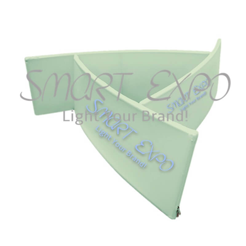 16ft (Cl)*5ft (H) Pinwheel Shape Easy Fabric Hanging Banner for Trade Show with Strong Aluminum Tubing Structure
16ft (Cl)*5ft (H) Pinwheel Shape Easy Fabric Hanging Banner for Trade Show with Strong Aluminum Tubing Structure