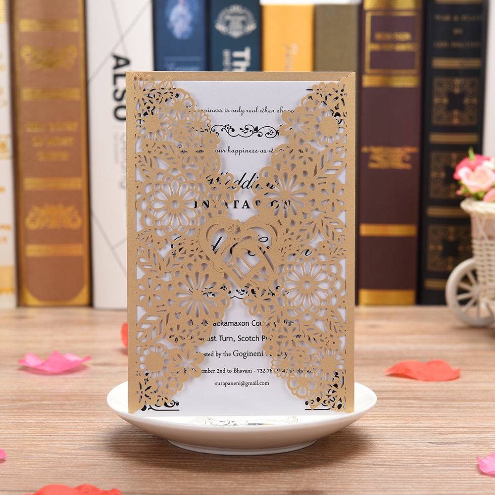 40 piecesLaser Cut Wedding Invitations Cards for Birthday Sweet 15 Quinceañera Party Invite, Wedding Bridal Engagement Invite
40 piecesLaser Cut Wedding Invitations Cards for Birthday Sweet 15 Quinceañera Party Invite, Wedding Bridal Engagement Invite