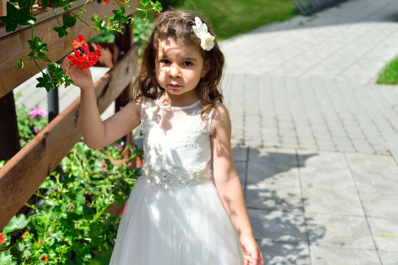 Sequins Applique Flower Girls Dresses Sheer Jewel Neck Sleeveless Girls Pageant Dresses Ankle Length Birthday Gowns